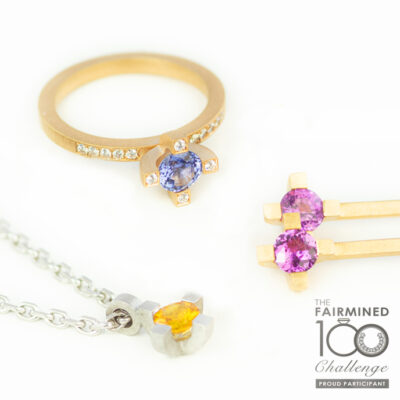 Schmuckstücke der Ceylon-Collection für die Fairmined 100 Challenge