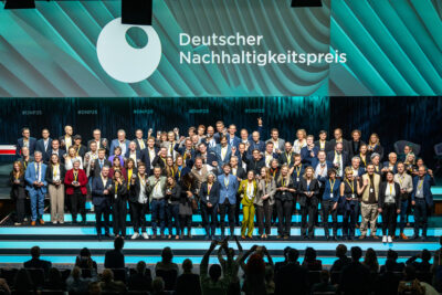 Gruppenbild beim Deutscher Nachaltigkeitspreis, Foto von Christian Köster