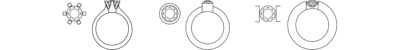 Grafik für Schmuck Fassugen bei Verlobungsringen bei der Gestaltung der Verlobungsring Form