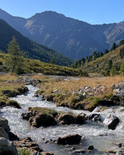 Alpen Berg fluss Österreich