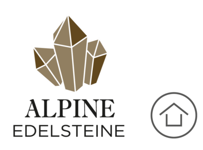 Alpine Edelsteine hauseigenes siegel