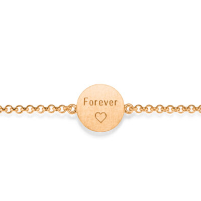 armband mit forever aufschrift als freundinnen armbänder von jan spille schmuck hamburg