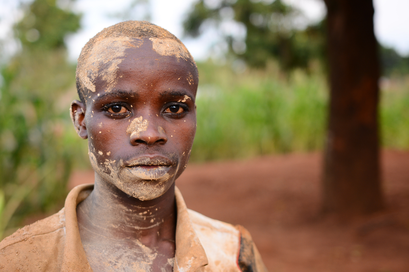 Konventioneller Goldabbau in Afrika ist gefährlich, Portrait Minenarbeiter