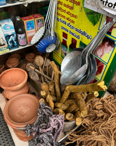 Haushaltswarengeschäft in Sri Lanka