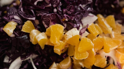 Rotkohl mit Orangen