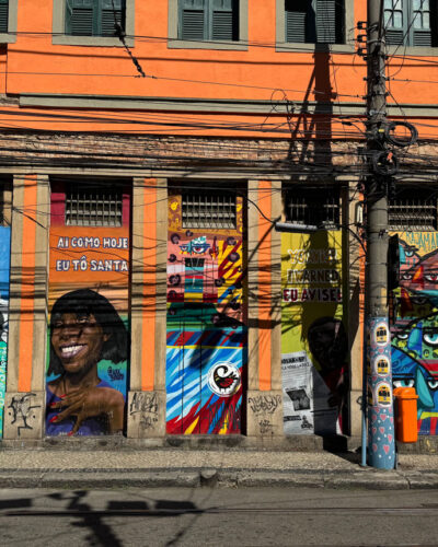 Streetart in Rio de Janeiro Brasilien Mood Bild für Diversity Kollektion mit Schmuck aus brasilianischen Edelsteinen