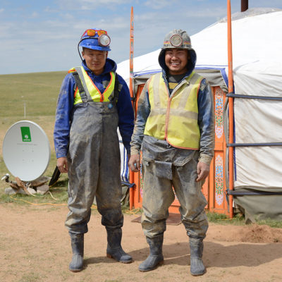 Bergbau Fraitrade Mine in der Mongolei für Fairmined & eco Gold und Silber