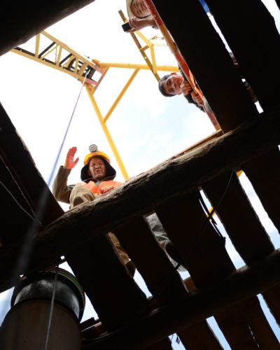 Faire Bergbaureisen nach Mongolei: Eingang zu Fairmined Gold Mine