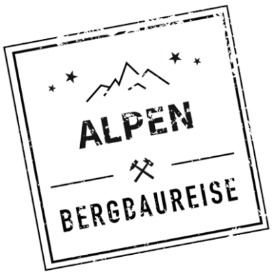 Faire Bergbaureise Alpen Reisestempel