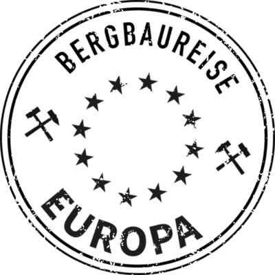 Bergbaureise Europa-Reisestempel