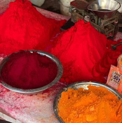Indische Farben