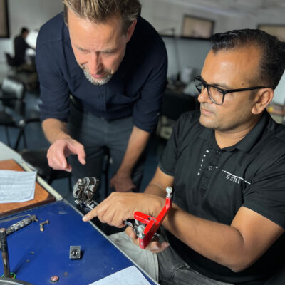 Jan Spille im Gespräch indien ethical diamonds diamant schleiferei