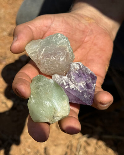 Die Fairen Edelsteine werden in Brasilien im Bundesstaat Minais Gerais gewonnen