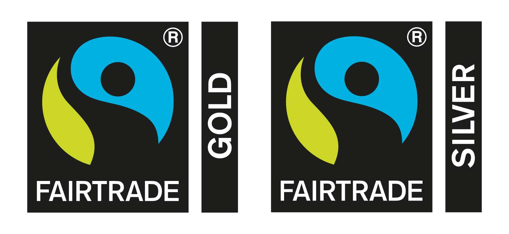 Fairtrade-siegel Gold und Fairtrade-siegel Silber