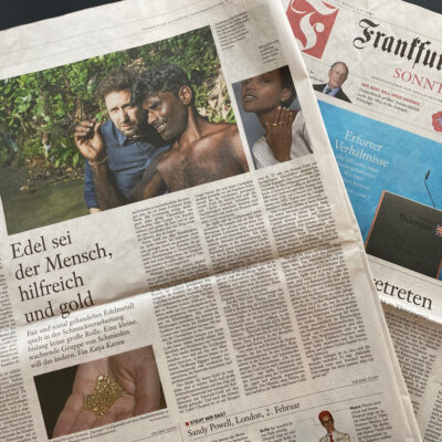 Die FAZ schreibt übe runs
