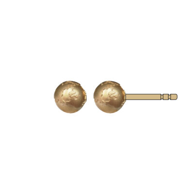 Grafik ohrstecker weltkugel der World-Collection No.1