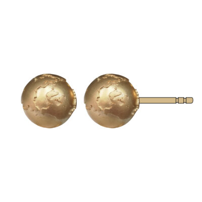 Grafik ohrstecker weltkugel der World-Collection No.2