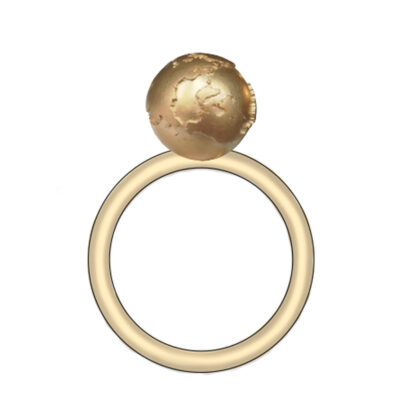 Grafik ring weltkugel der World-Collection No.2der World-Collection No.1