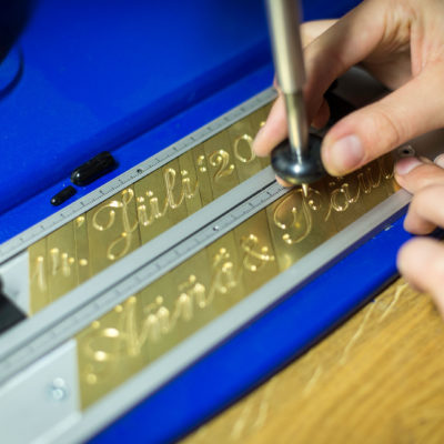 Diamantgravur für Eheringe gravieren lassen von Jan Spille