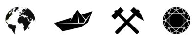 Symbole für Lasergravur
