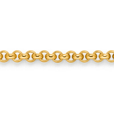 Gestaltungssystem Detail Kette Erbskette in Fairtrade Gold