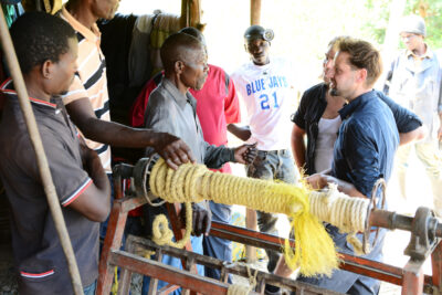 Filmdreh mit Jan Spille für den HR in Kenia und Uganda