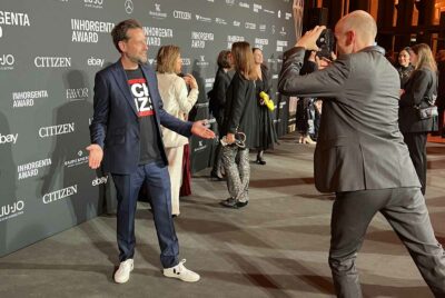 Jan Spille auf dem roten Teppich des Inhorgenta Award 2024 beim pressefoto