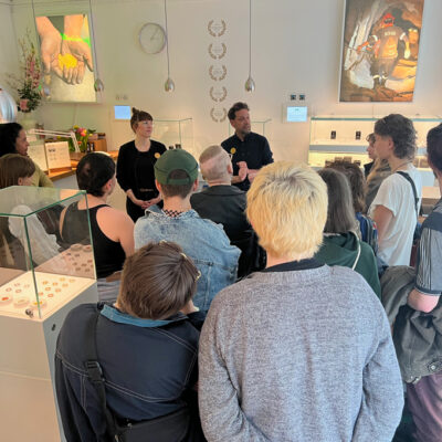 Führung durch das Atelier von Jan Spille-Schmuck