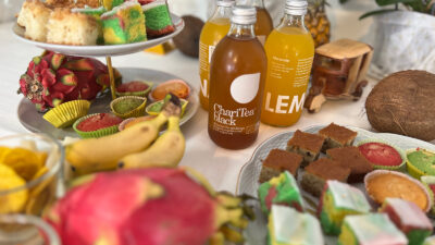 Buffet mit Fingerfood aus Sri lanka