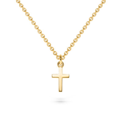 kreuz anhänger kette gold von jan spille goldschmied hamburg
