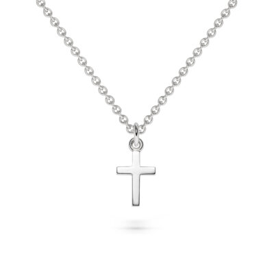 kreuz anhänger kette in weissgold aus fair gewonnenem gold von jan spille goldschmied hamburg