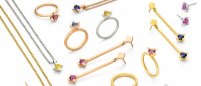 Schmuckkollektion Ceylon aus nachhaltigem fairtrade Gold von Jan Spille aus Hamburg