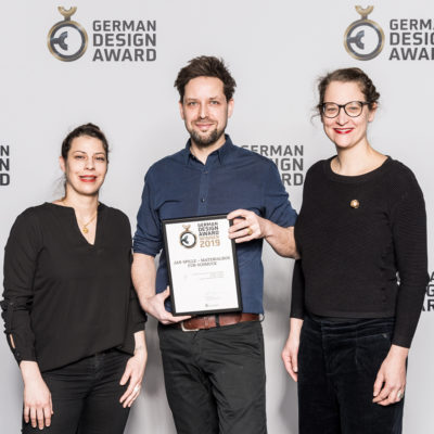 Jan Spille und Team gewinnen den German Design Award