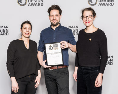 Jan Spille Schmuck Meilenstein Gewinn German Design Award fuer Jan Spille Materialbox