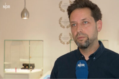 Interview für NDR Hamburg Journal von jan Spille