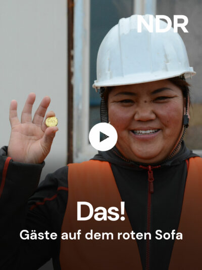 NDR DAS! Gäste auf dem roten Sofa