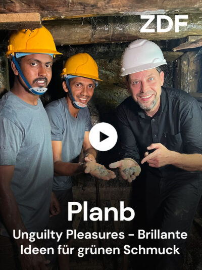Reportage Unguilty Pleasures brillante Ideen für gruenen schmuck bei PlanB im ZDF mit Jan Spillle
