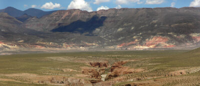 Landschaftsbild des Altiplano in Argentinien