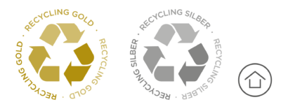 Recycling Gold Recycling Silber Siegel Support of Mining