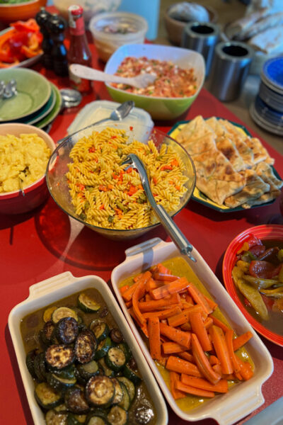 Vegetarisches Buffet