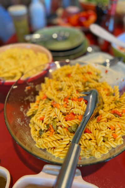 Nudelsalat vom Buffet