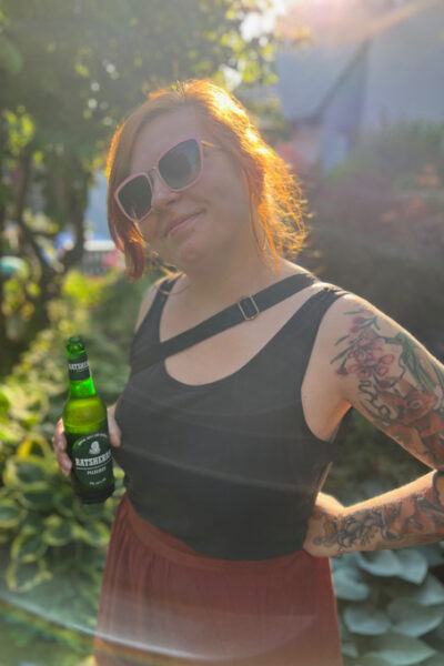 Anna beim Sommerfest von Jan Spille