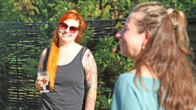 Anna beim Sommerfest 2022