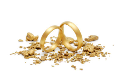 Faire Ringe aus Nuggetgold