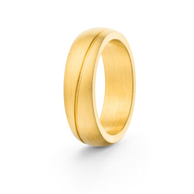 Fairtrade Eheringe nachhaltig mit gravur einer Welle als Verlobungsring Ehering Kombination