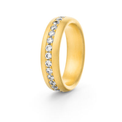 Fairtrade Eheringe Pavé Fassung und Ethical Diamonds