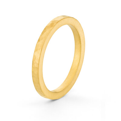Fairtrade Zusteckringe der Hammerschlag-Kollektion