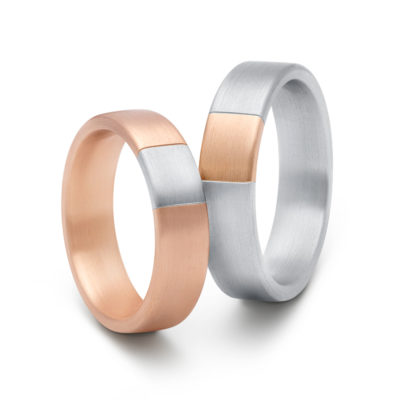eheringe zweifarbig gold von Jan Spille 
